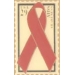 AIDS PIN AIDS AWARENESS STAMP PIN